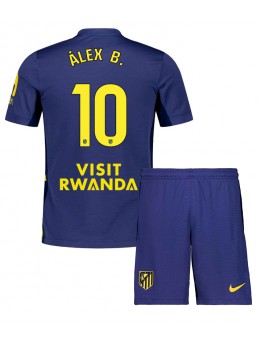 Atletico Madrid Alex Baena #10 Replika Borta Kläder Barn 2025-26 Kortärmad (+ byxor)